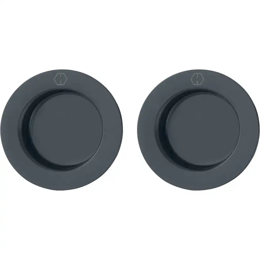 Skjutdörrsskål HOPPE 499 F9714 Svart