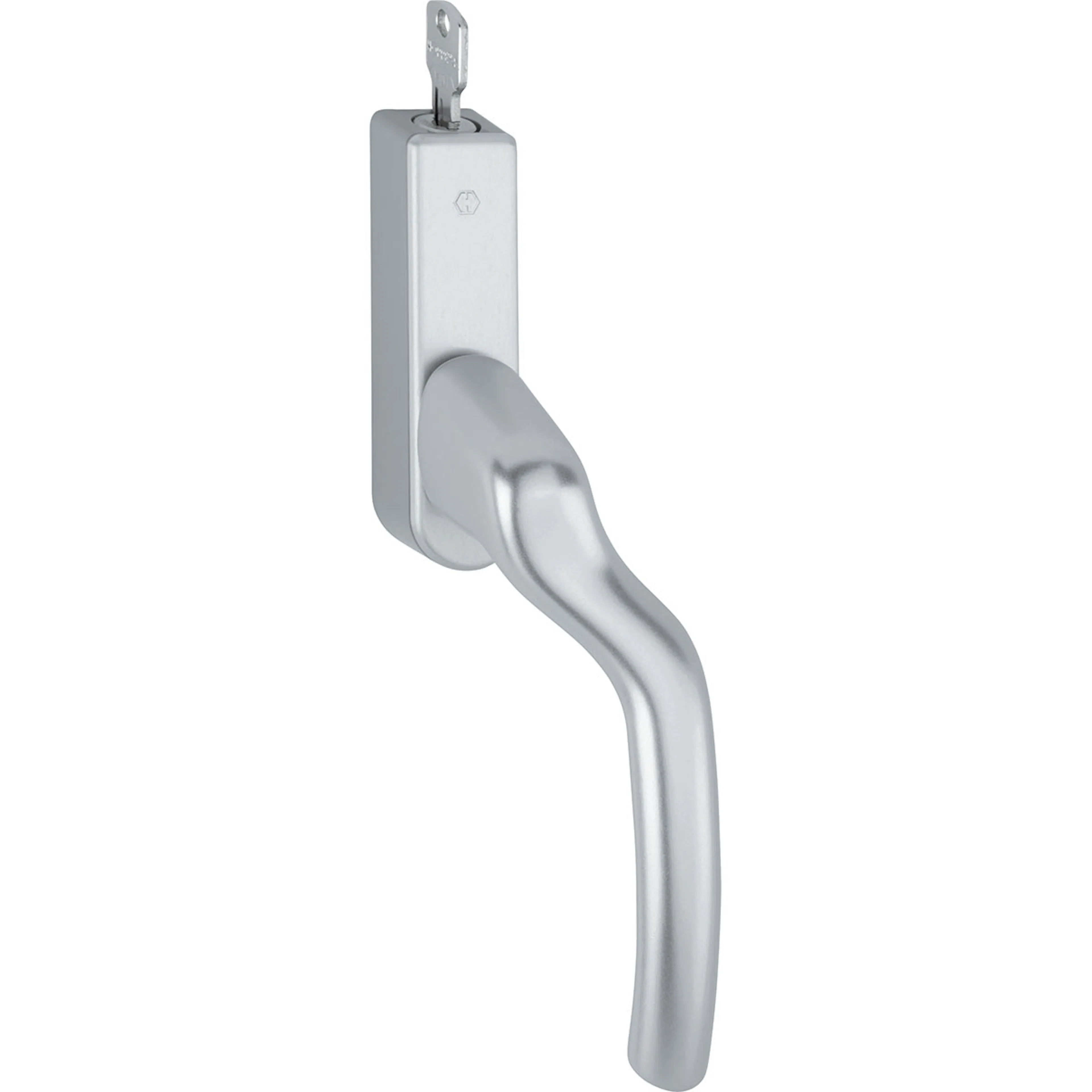 Fönsterhandtag HOPPE Tokyo 0710/U955S Låsbart Certifierat Nickelavsättning