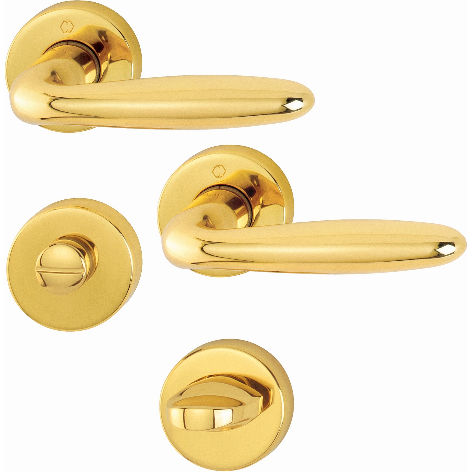 Innerdörrhandtag HOPPE Verona M151 37-40 WC