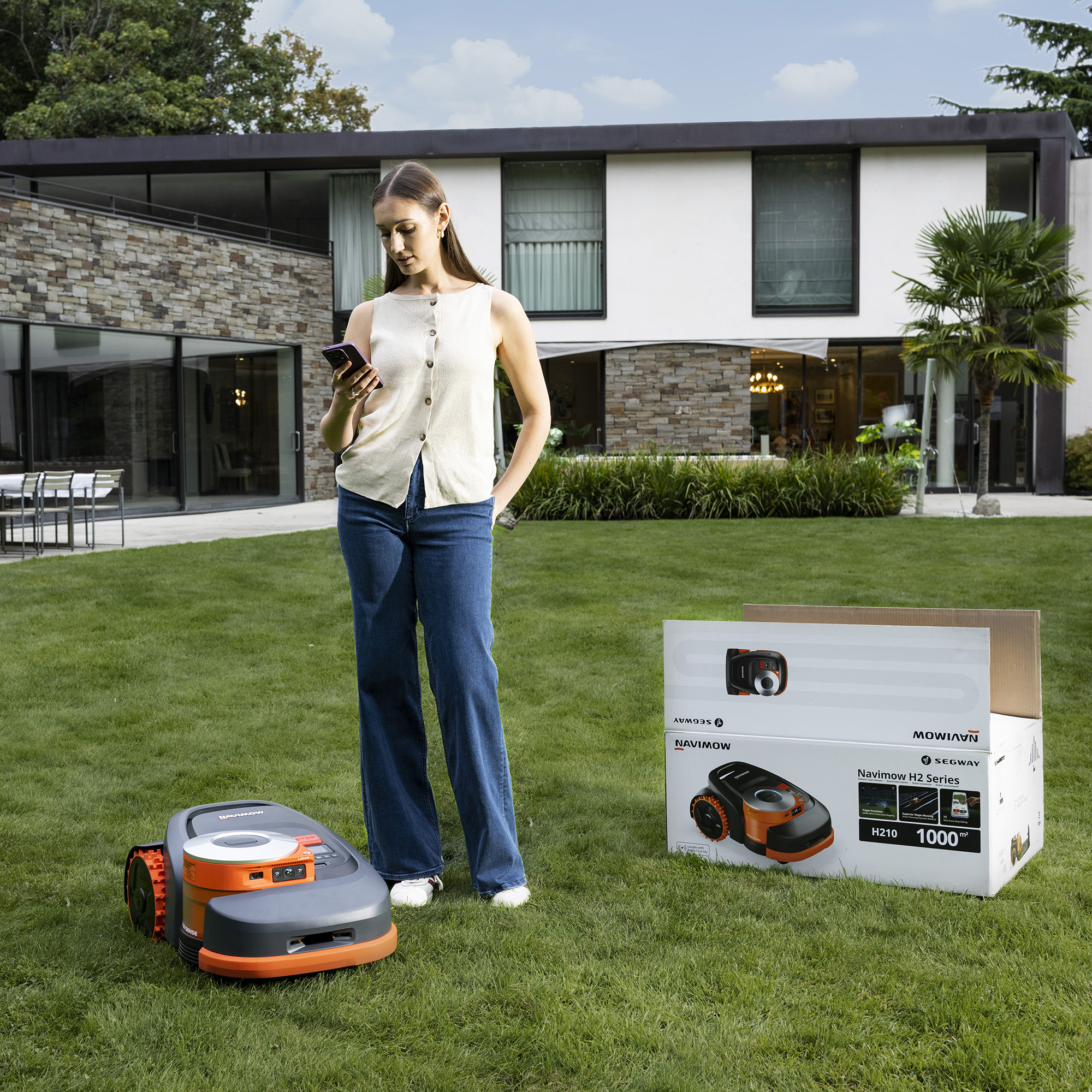 Robotgräsklippare Segway Navimow H215E