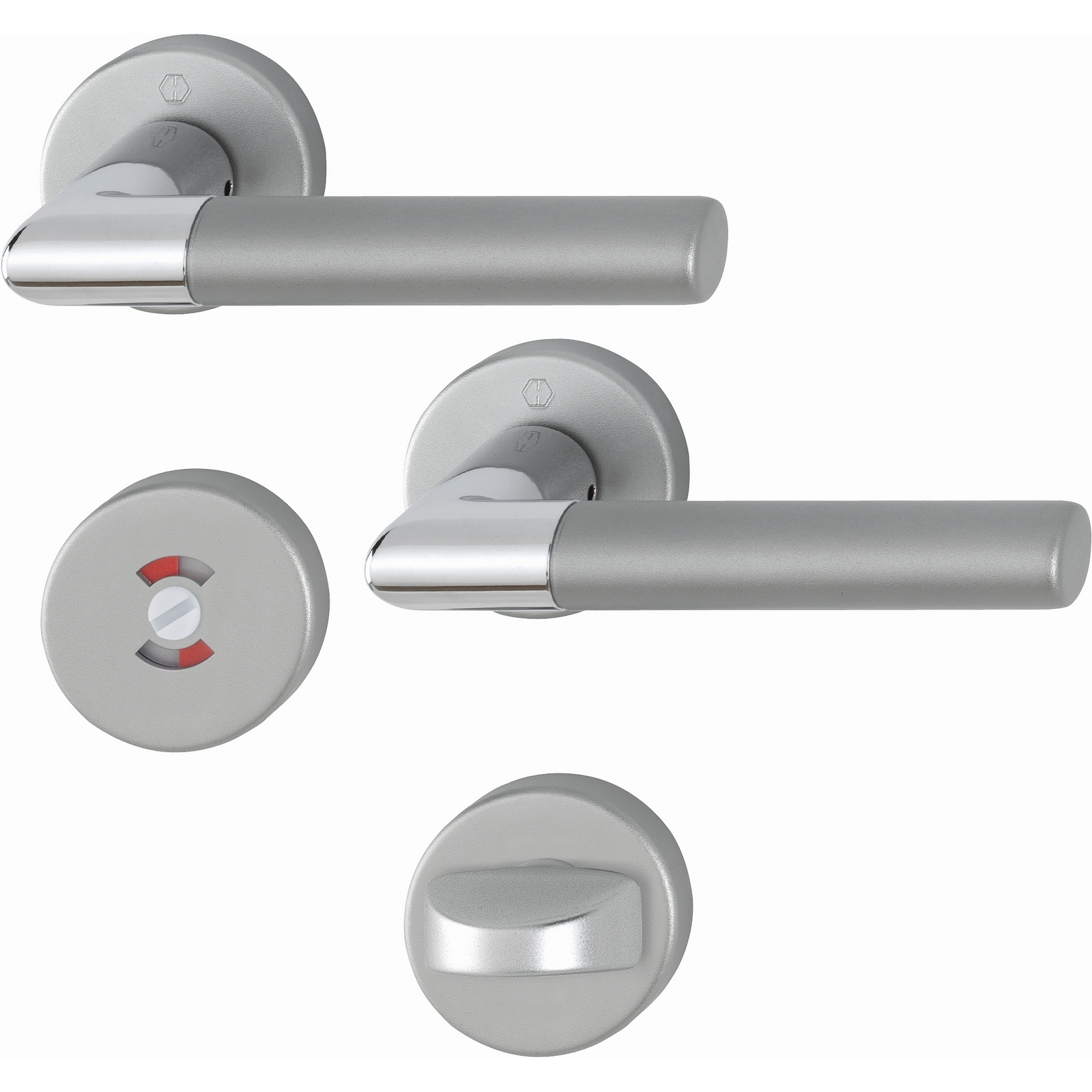 Innerdörrhandtag HOPPE Lecce 1405 37-42 WC