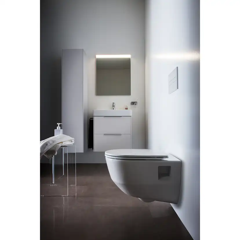 Vägghängd Toalettstol Laufen Pro 820964 Rimless med Öppet Montage