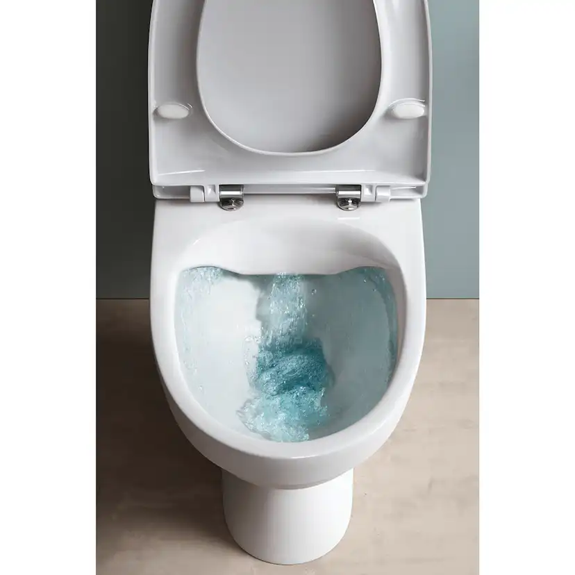 Vägghängd Toalettstol Laufen Kompas 825159 Rimless inkl Mjuksits