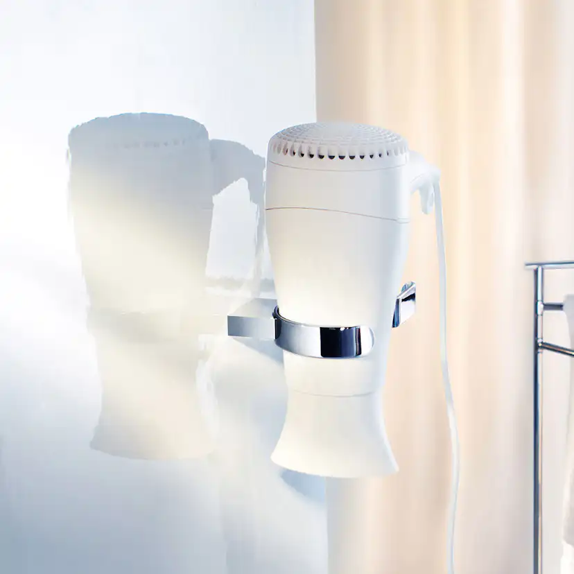 Hållare för Air Hårfön Smedbo AK323 Krom