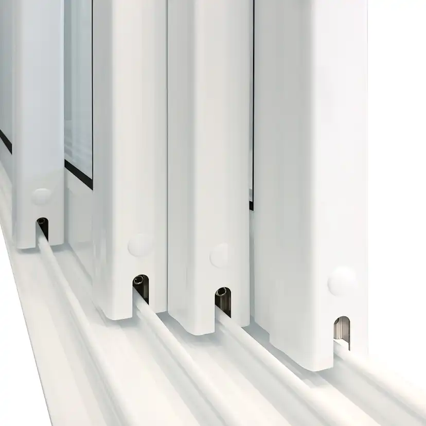 Skjutbart Dörrparti 2-Delad Halle Primolux