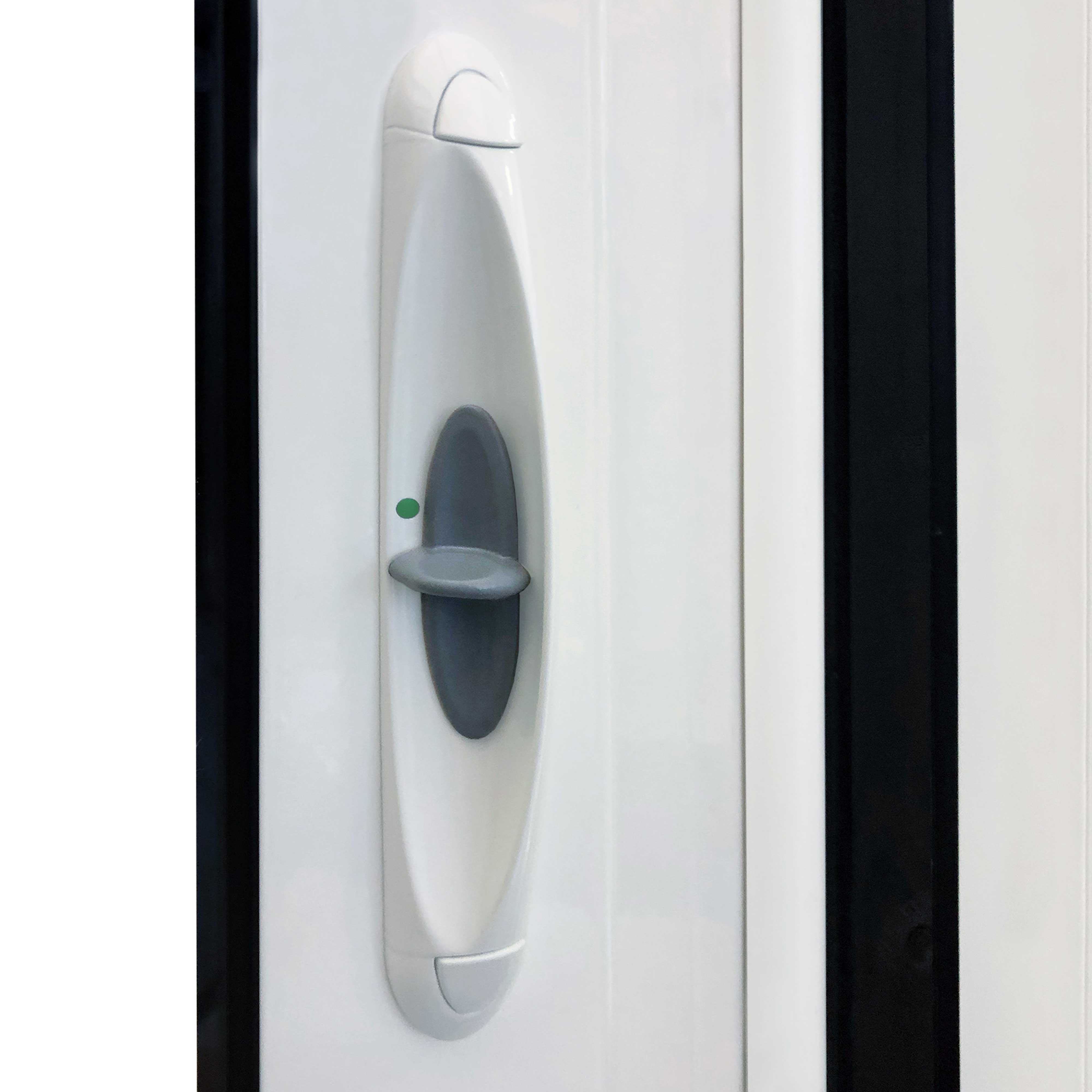 Skjutbart Fönsterparti Halle Thermo 4 Fönster 2 Spår Vit