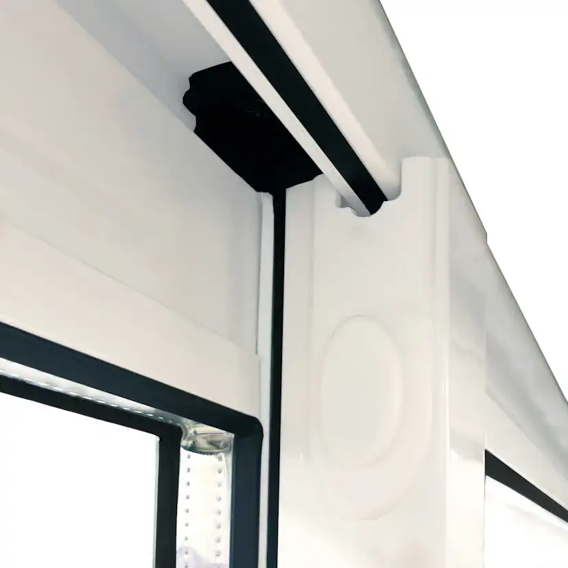 Skjutbart Fönsterparti Halle Thermo 3 Fönster Vit