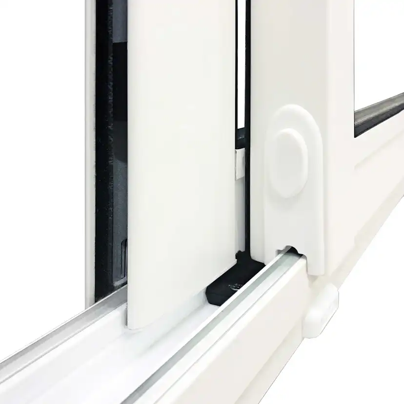 Skjutbart Fönsterparti Halle Thermo 3 Fönster Vit
