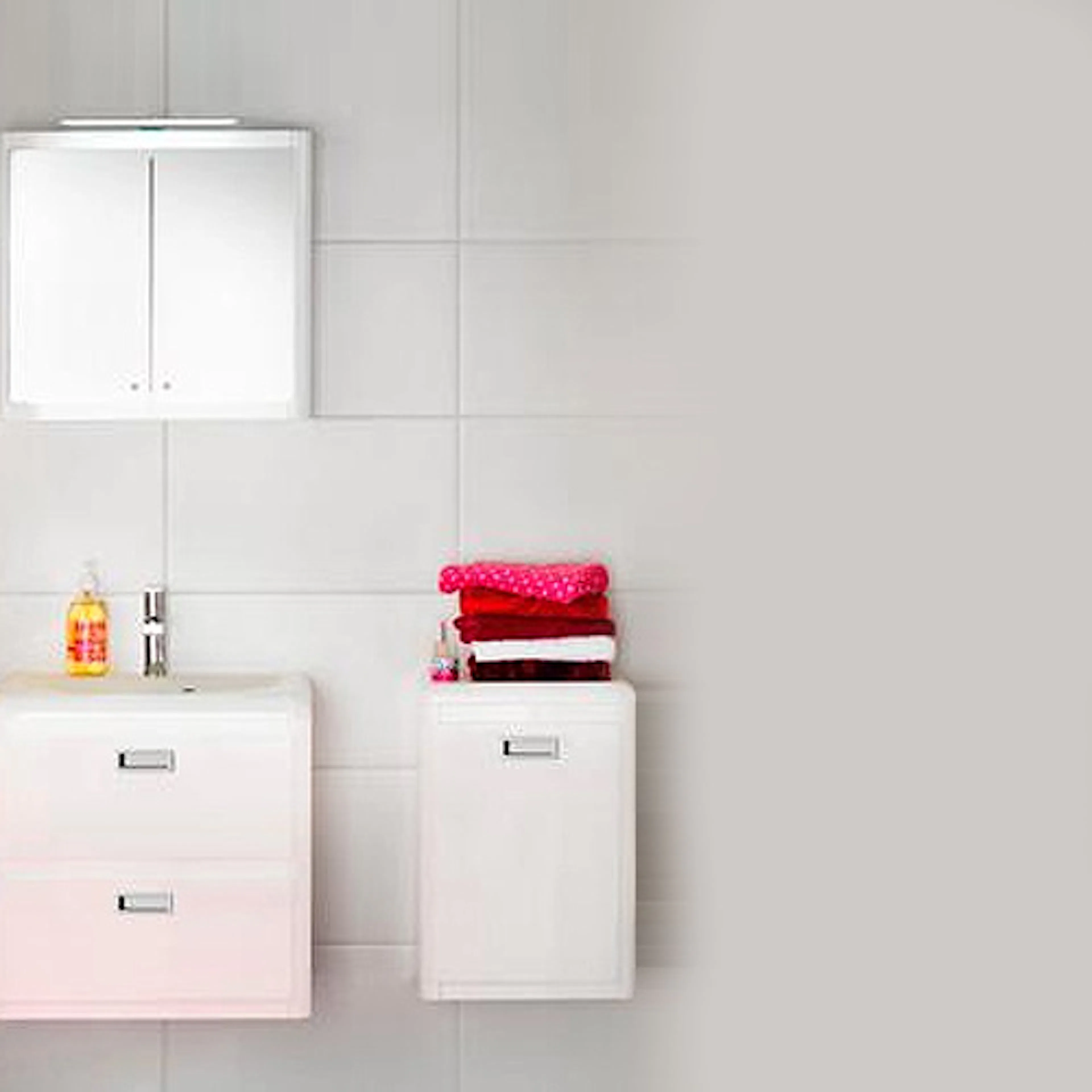 Halvskåp Westerbergs Harmony Vit Högblank