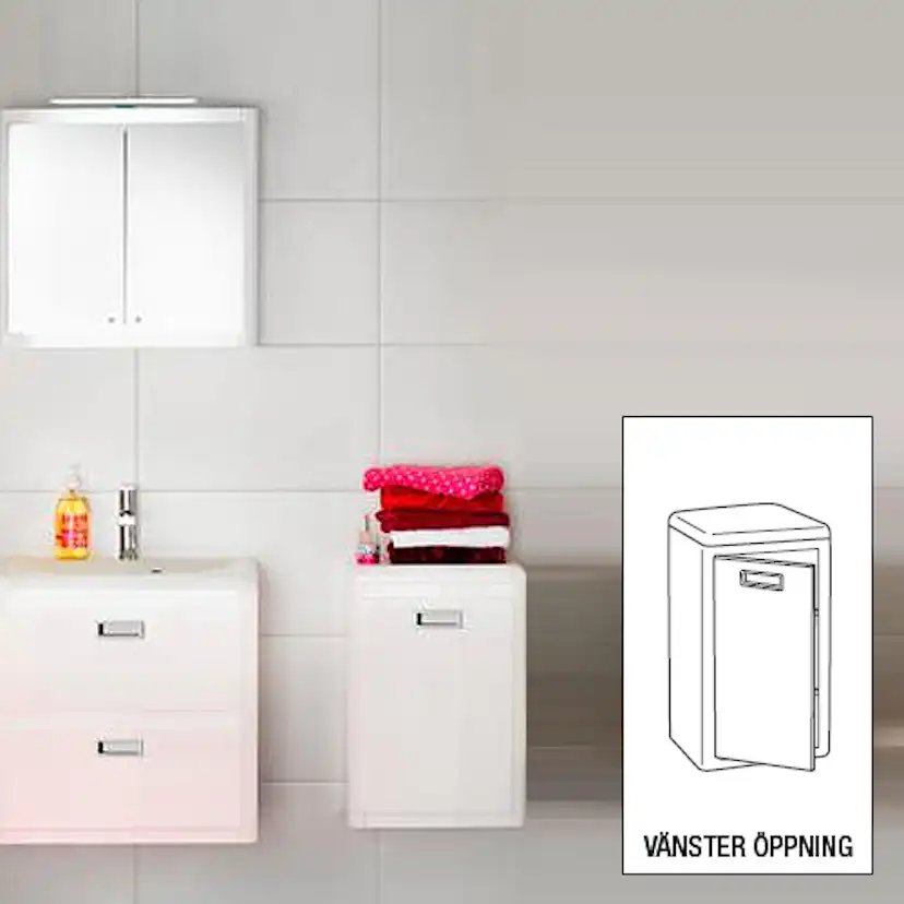 Halvskåp Westerbergs Harmony Vit Högblank