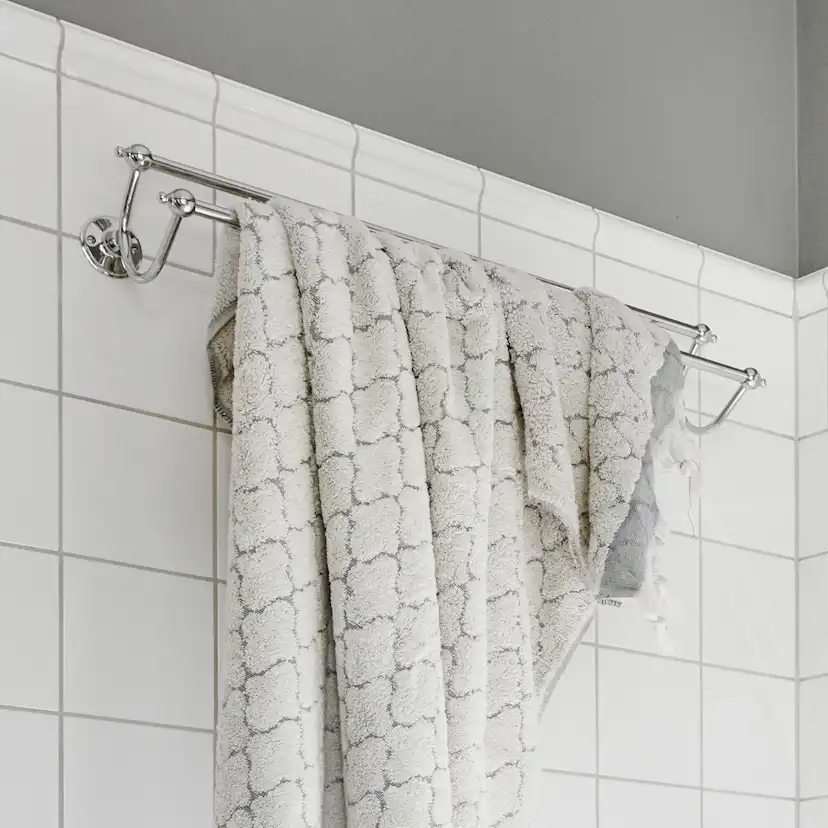 Handduksstång Miller Badrum Stockholm Dubbel