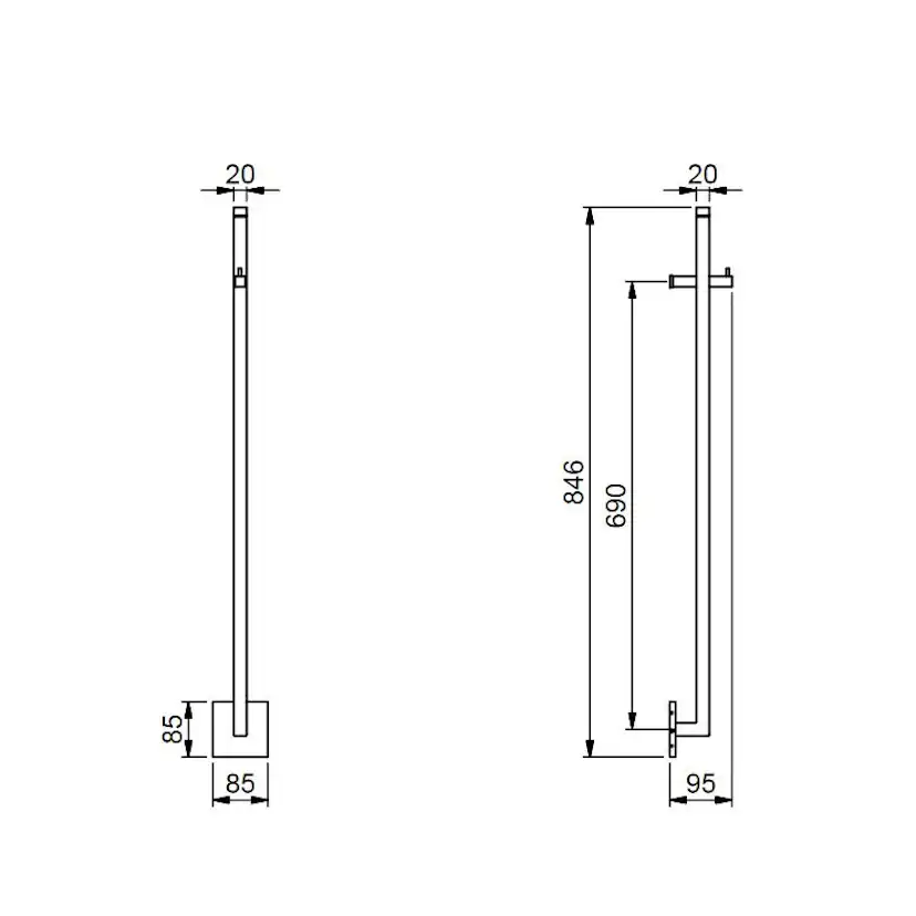 Handdukstork INR Mark