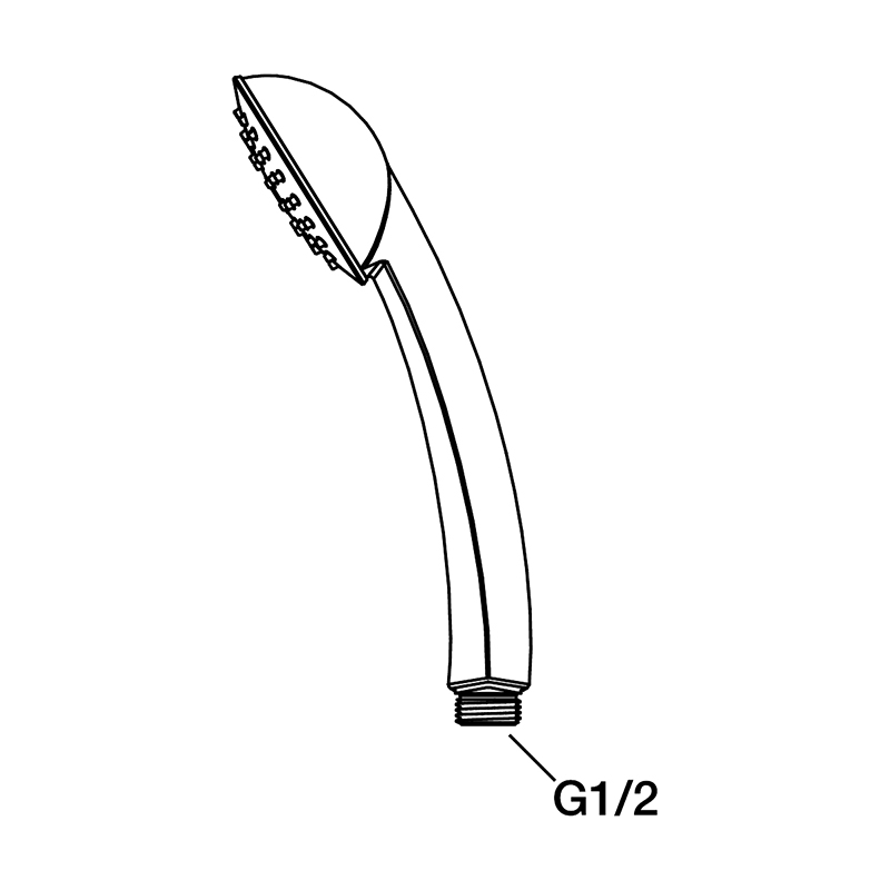 Handdusch FM Mattsson 9000E 3s