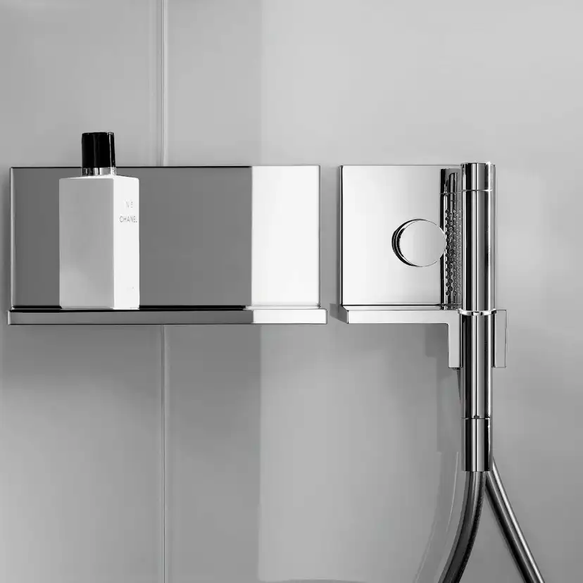 Handduschmodul Axor ShowerCollection 120/120 Square för Inbyggnad