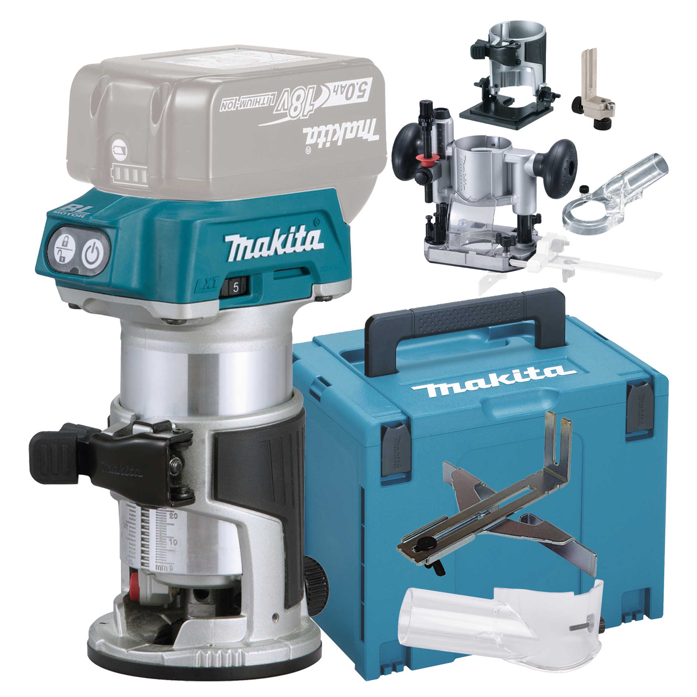 Excenterslip Makita DBO180Z 18V Utan batteri hos Byggshop.se Makita DBO180Z Excenterslip 18V