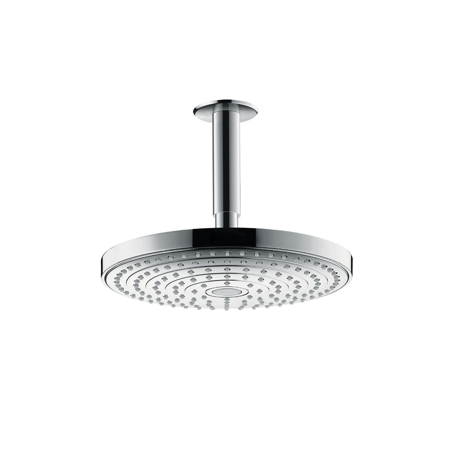 Huvuddusch Hansgrohe Raindance Select S 240 2-jet för Takmontage