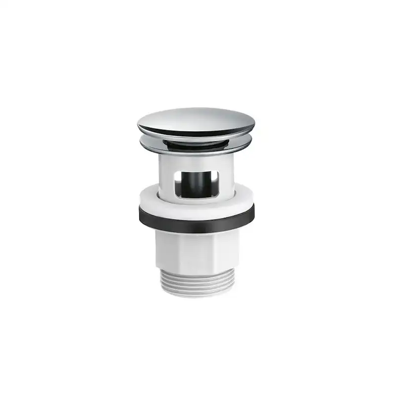 Bottenventil Hansgrohe Push-Open Krom