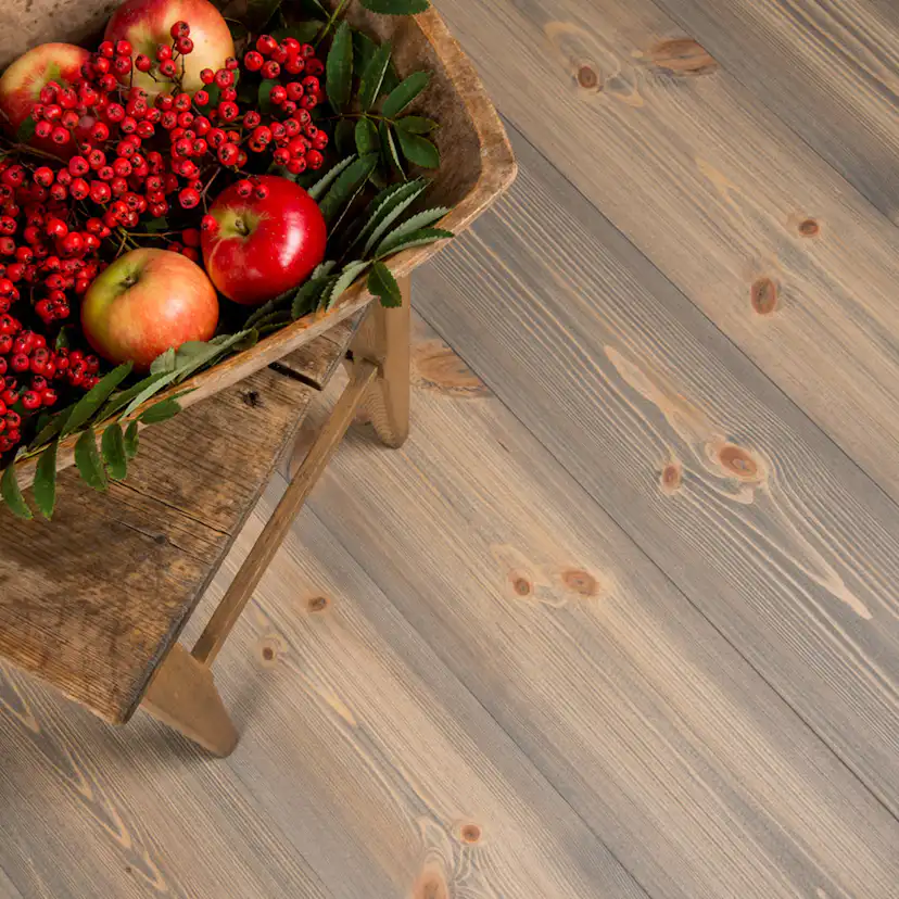 Massivt Parkettgolv DalaFloda HardPine Sober