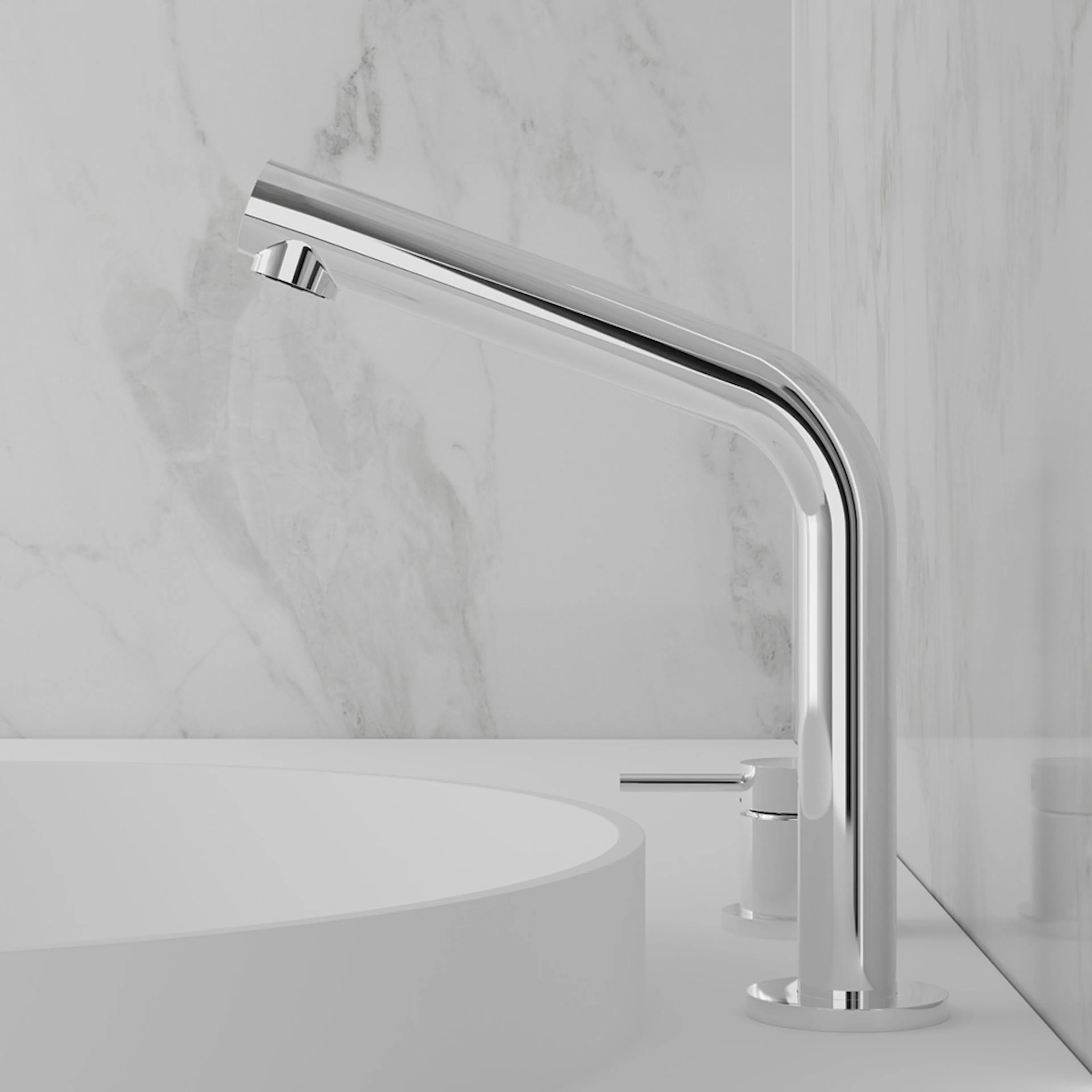 Tvättställsblandare Scandtap Steel Harmonized B2