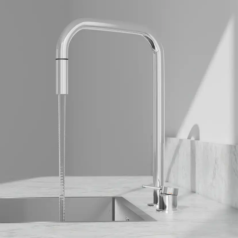 Köksblandare Scandtap Harmonized K2P Square