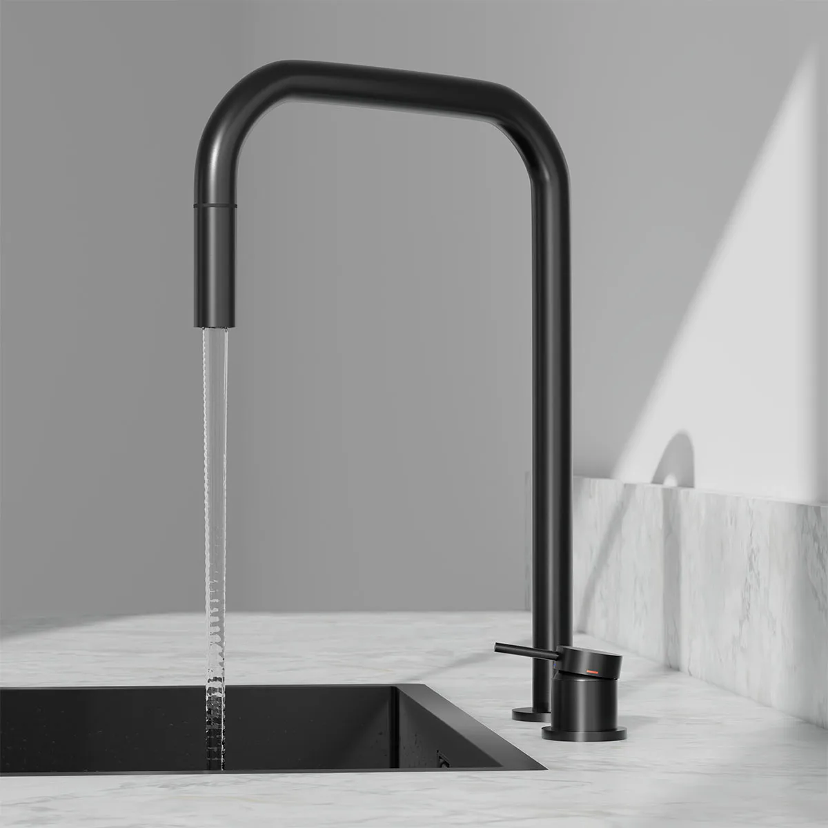 Köksblandare Scandtap Harmonized K2P Square