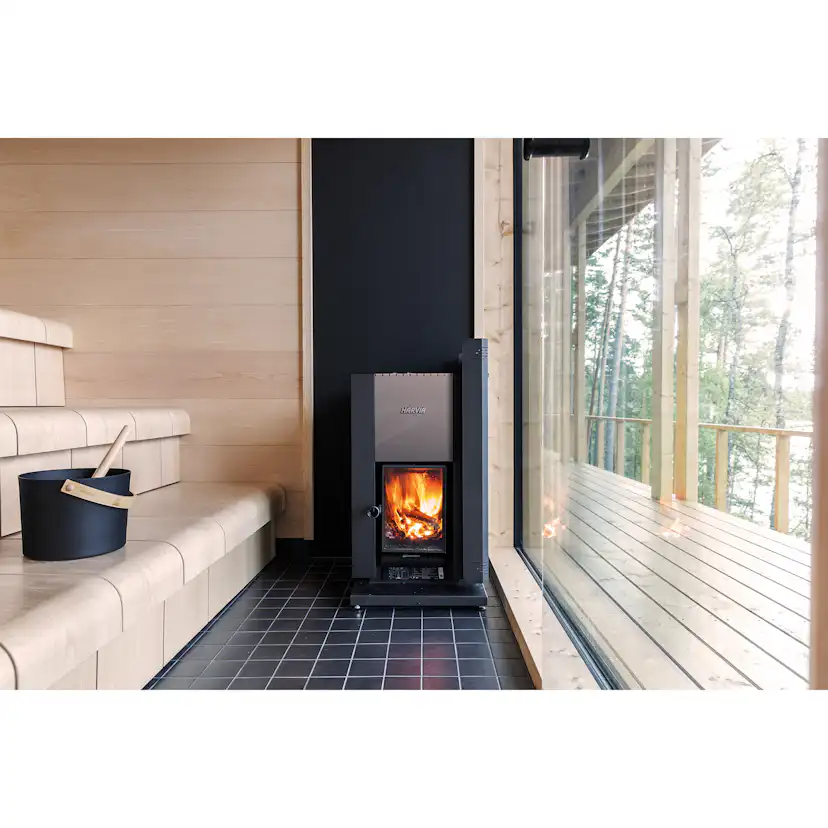 Vedeldad Bastuugn Harvia 22 GreenFlame