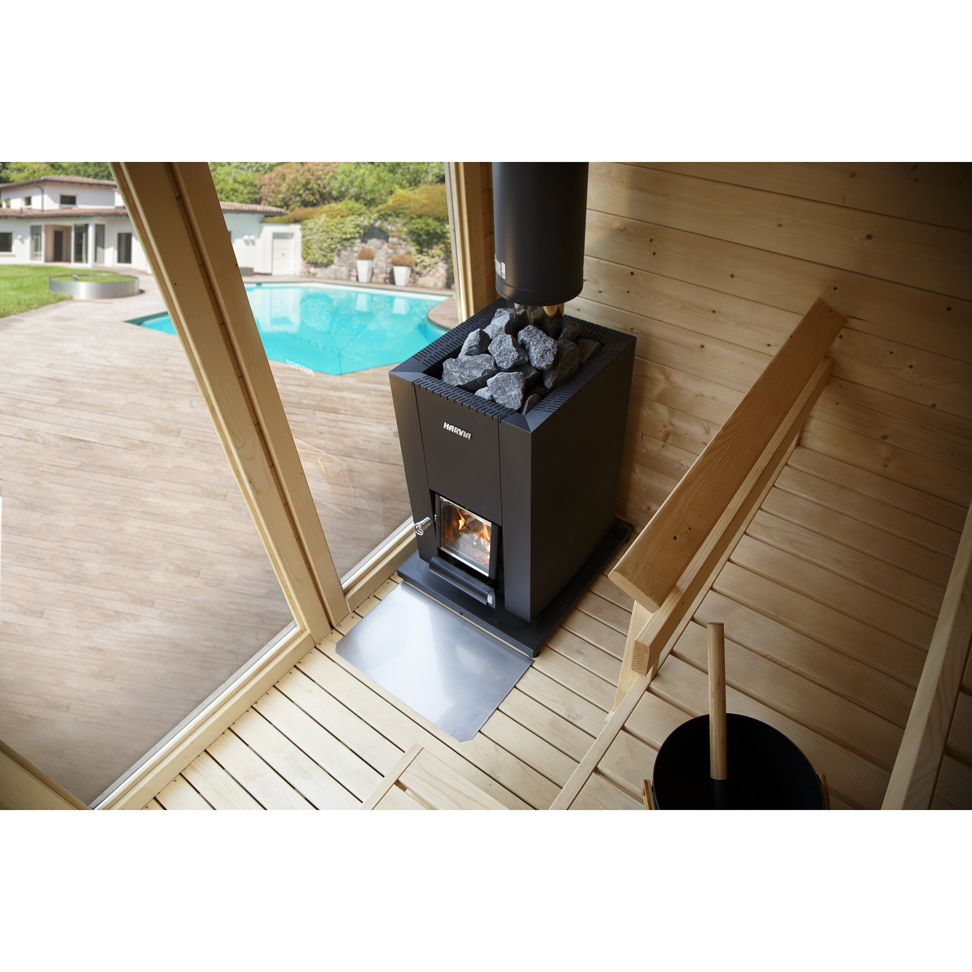 Vedeldad Bastuugn Harvia 18 Compact