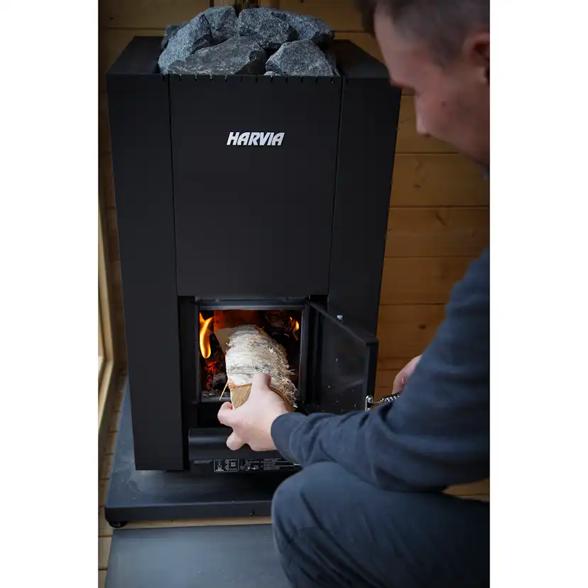 Vedeldad Bastuugn Harvia 18 Compact