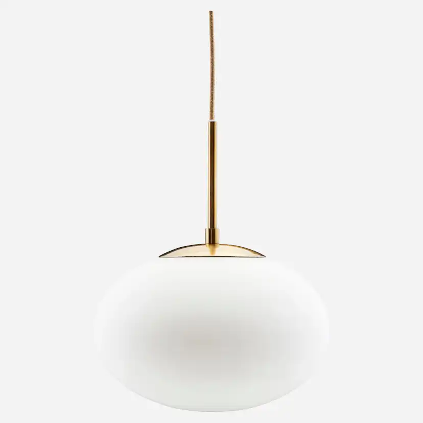 Taklampa House Doctor Opal Mässing