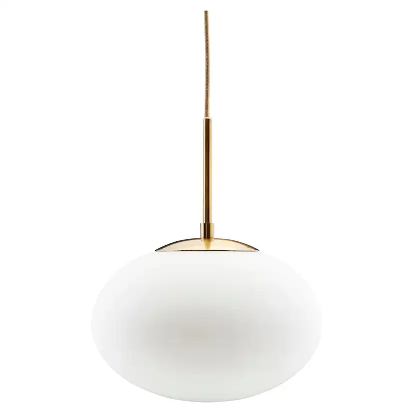 Taklampa House Doctor Opal Mässing