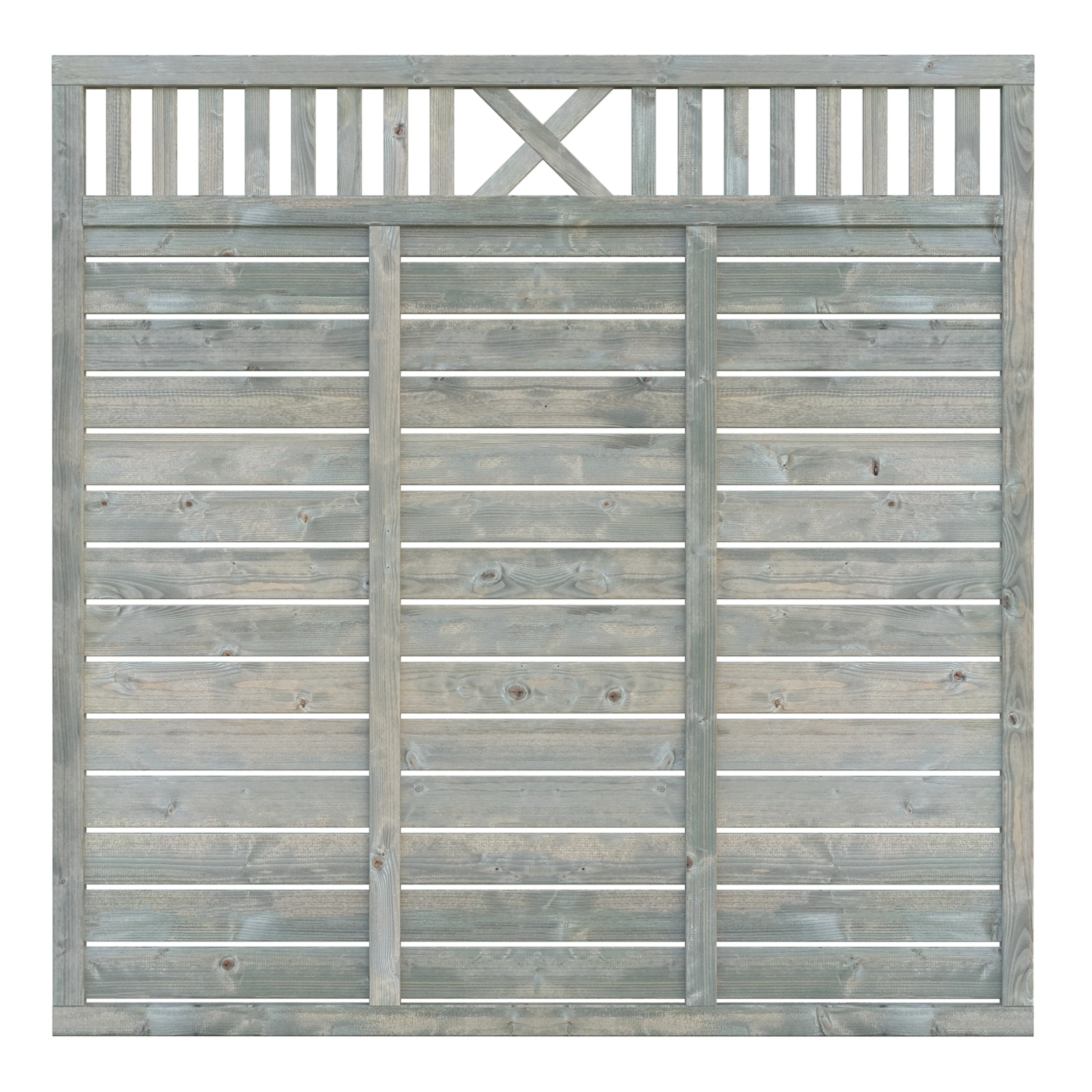 Grå tryckimpregnerad