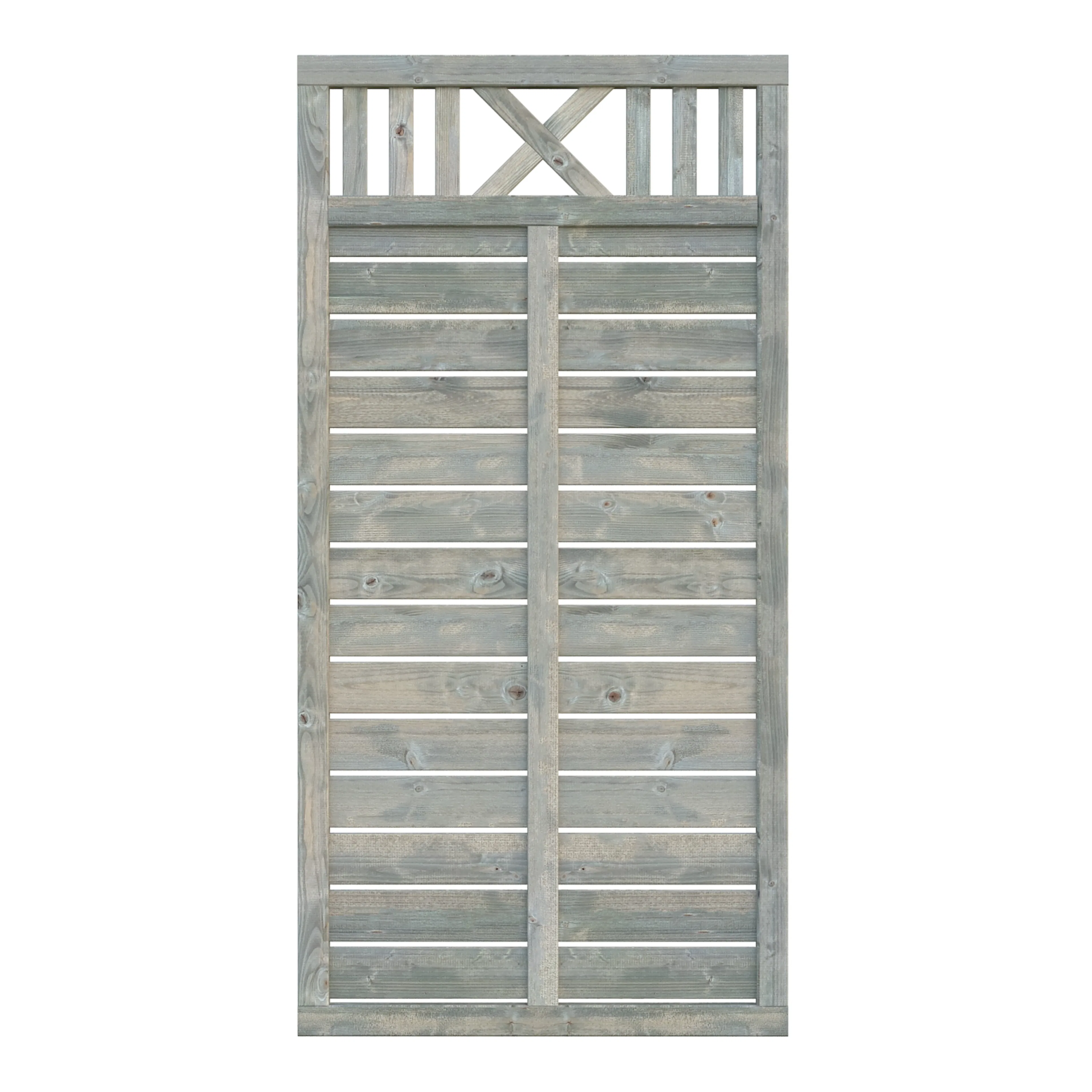 Grå tryckimpregnerad