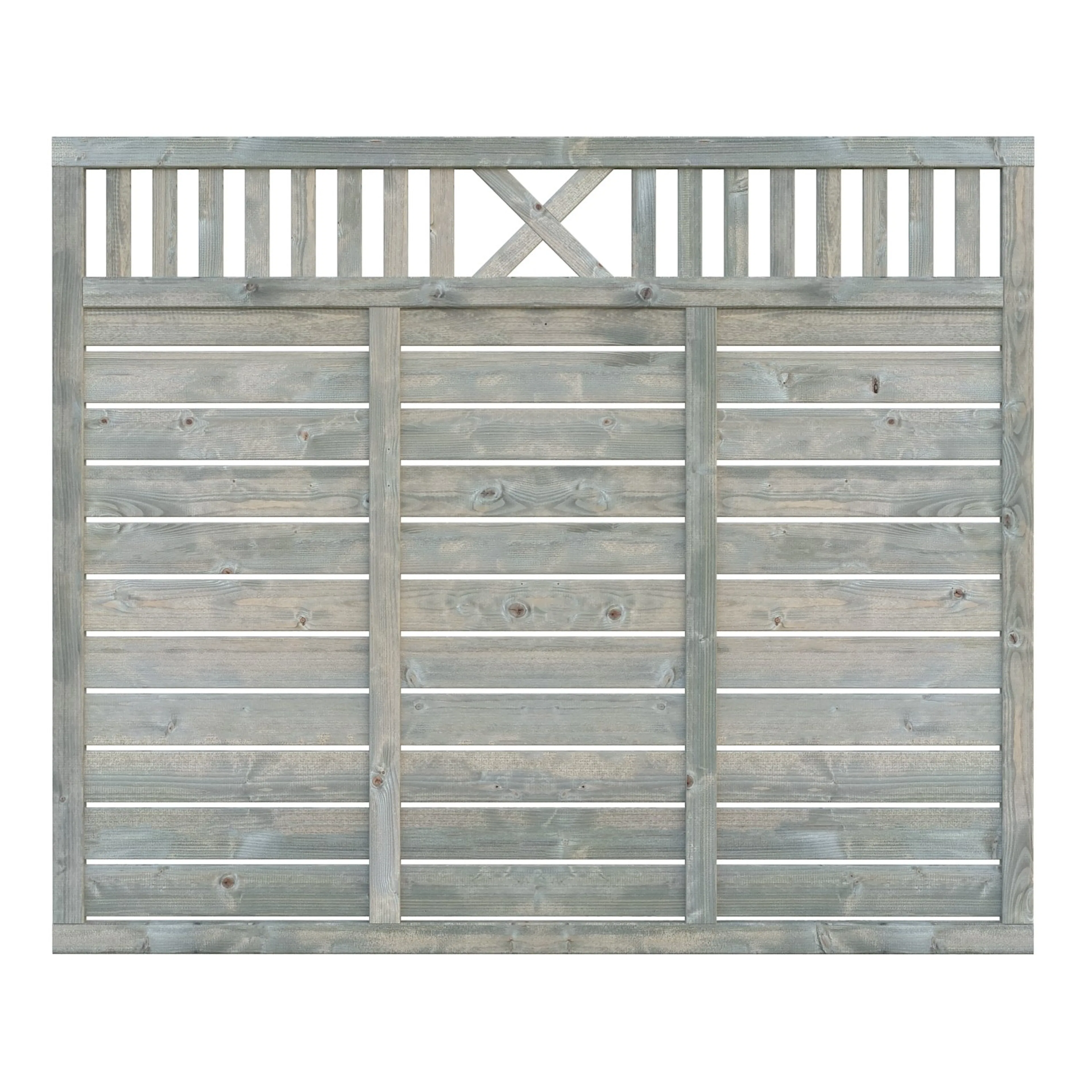 Grå tryckimpregnerad