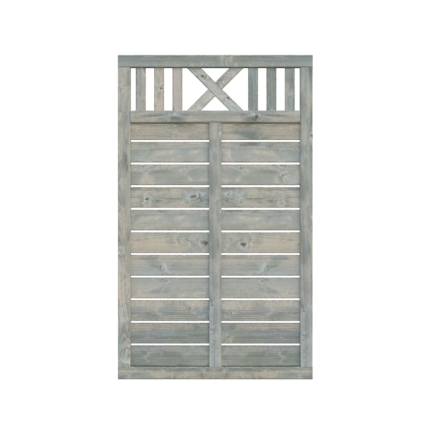 Grå tryckimpregnerad