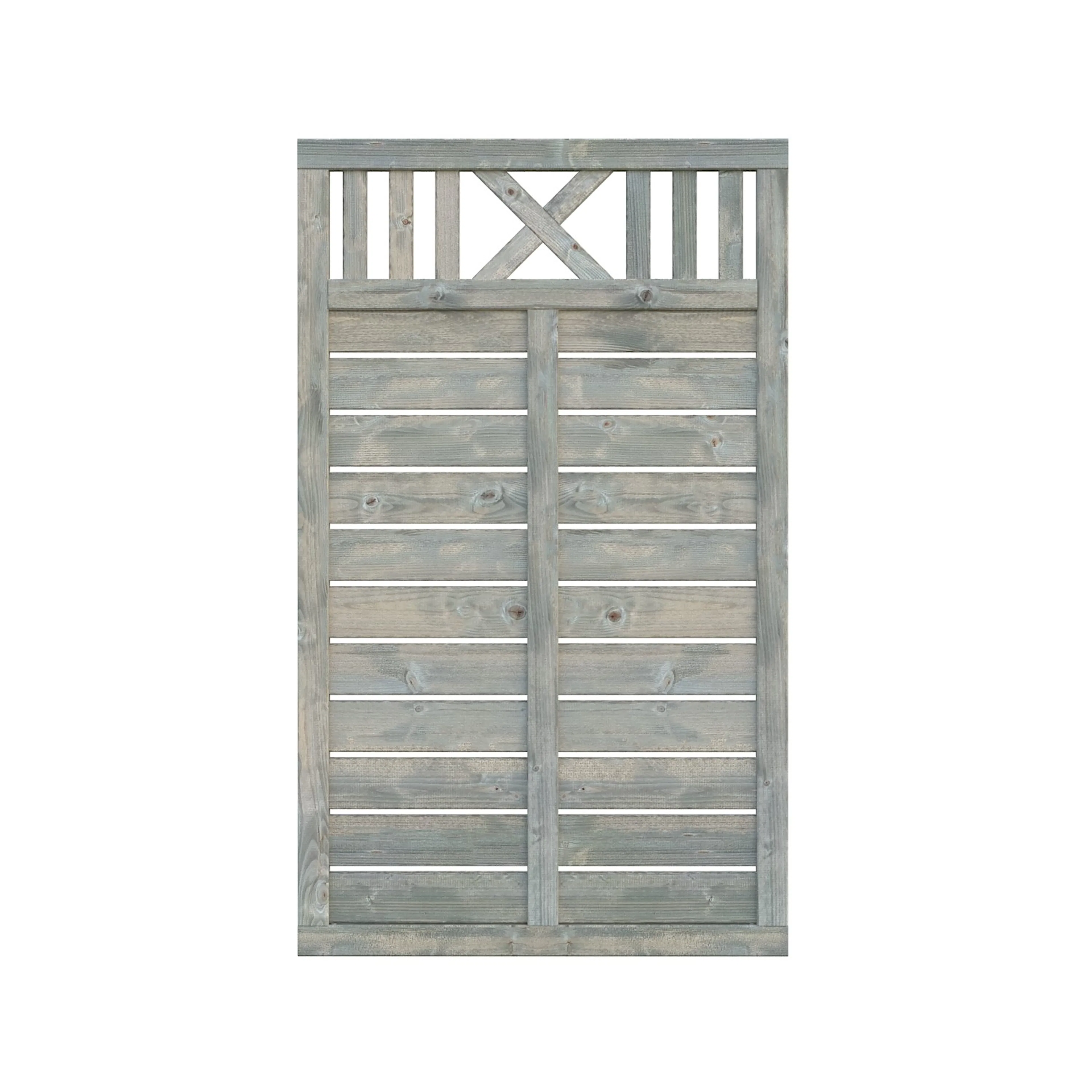 Grå tryckimpregnerad