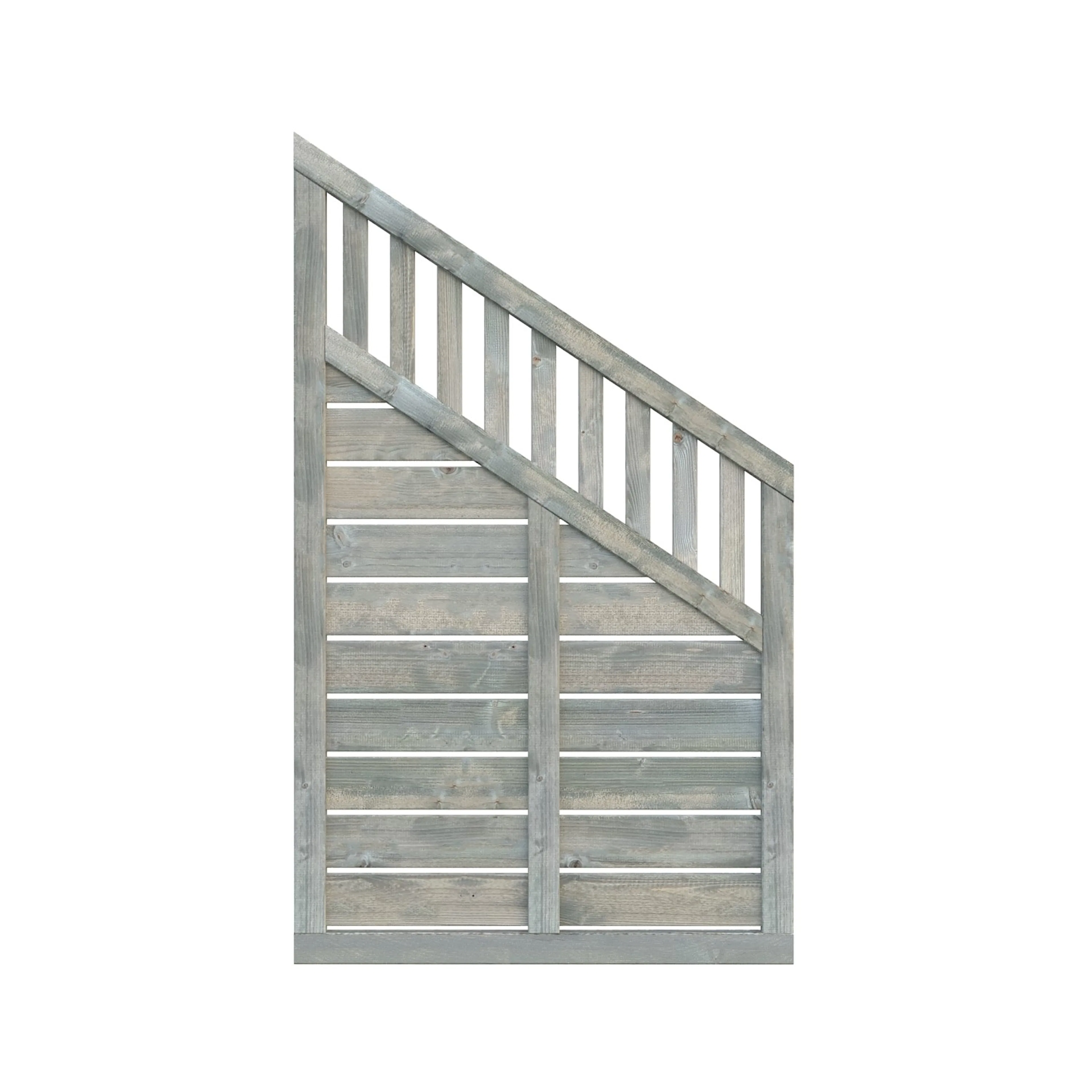 Grå tryckimpregnerad