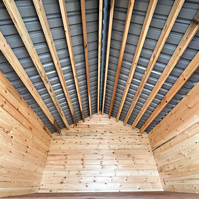 Plåttakspaket LP Garden För Timmerlada R16 R-20