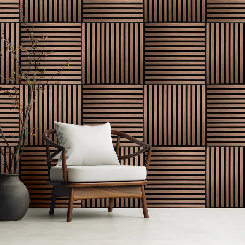 Akustikpaneler NQD Smartwall Fyrkantiga 4-Pack Rak