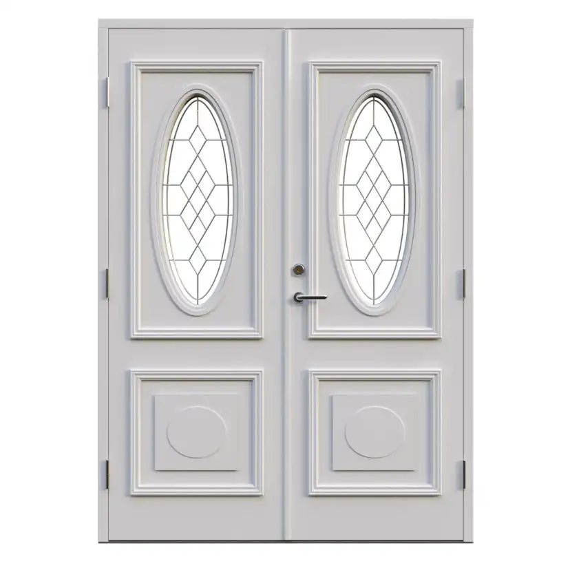 Parytterdörr Leksandsdörren Oval Eco74