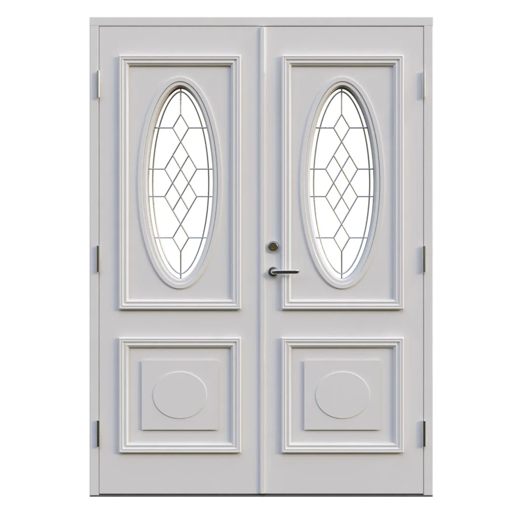 Parytterdörr Leksandsdörren Oval Eco74