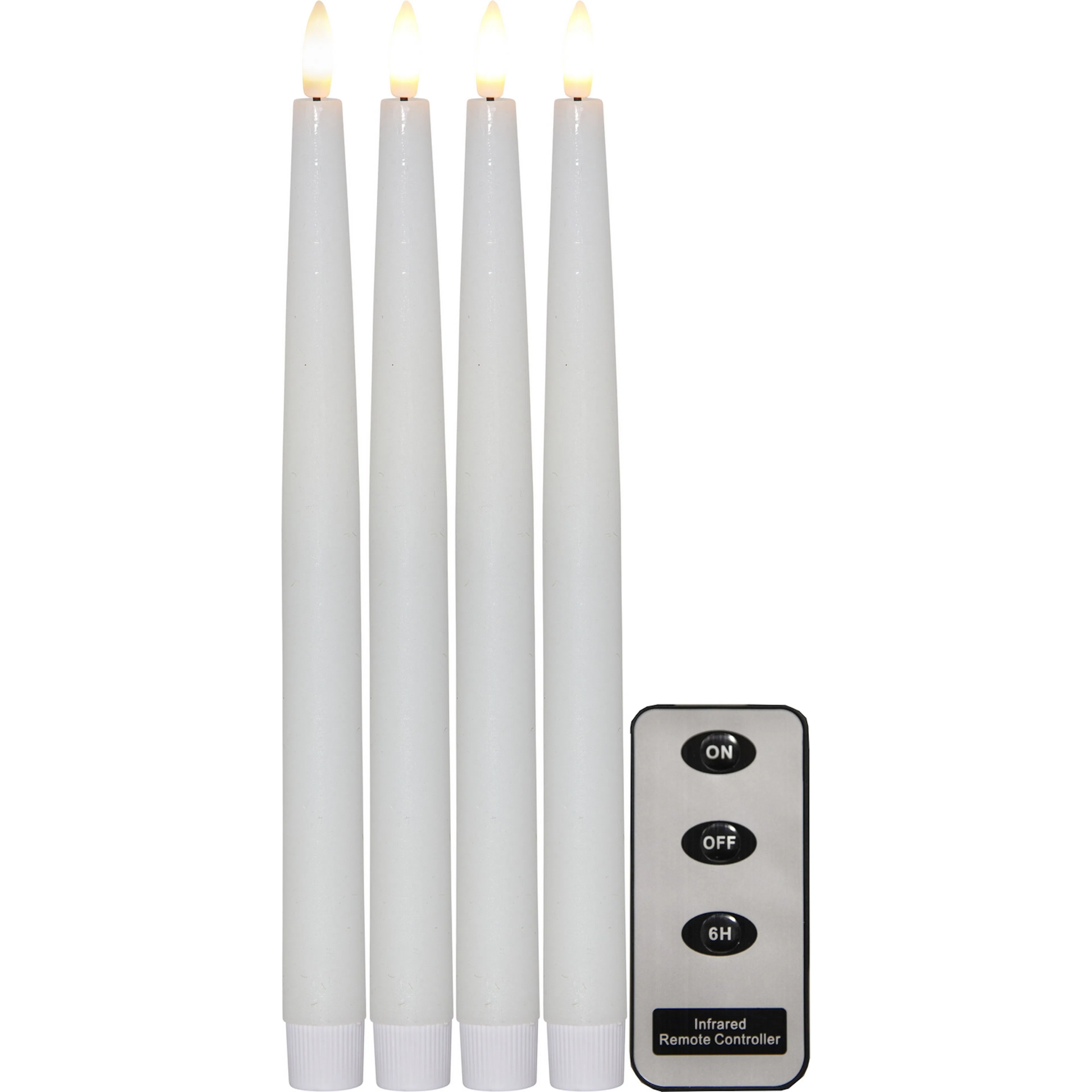 Antikljus Star Trading Flamme 4-pack 28,5 cm