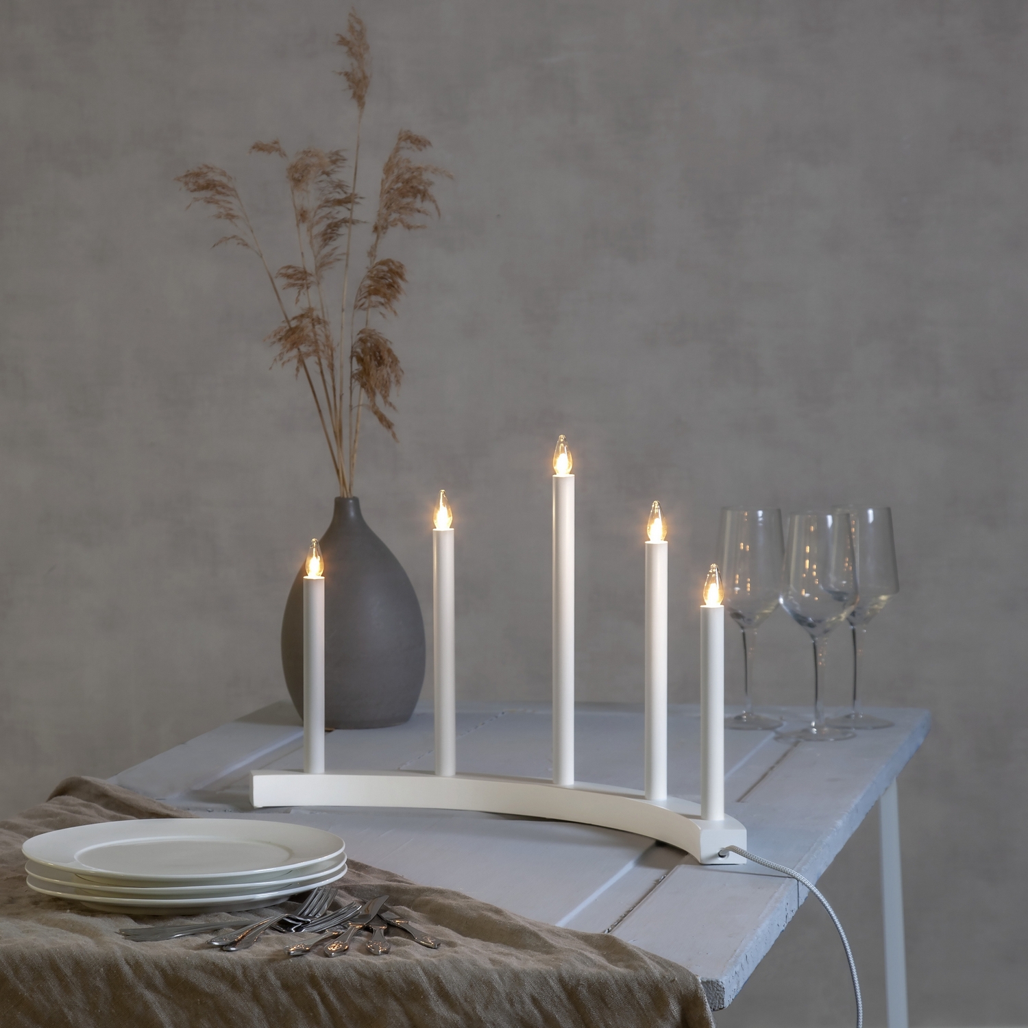 Adventsljusstake Star Trading Accent