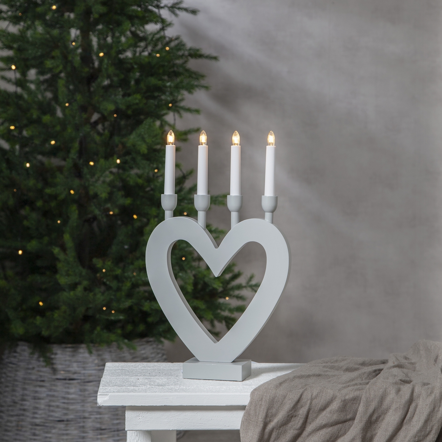 Adventsljusstake Star Trading Dala