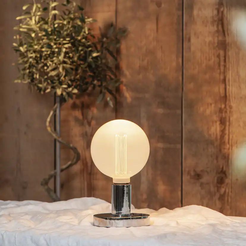 Ljuskälla Star Trading Decoled E27 G125 Pearl White