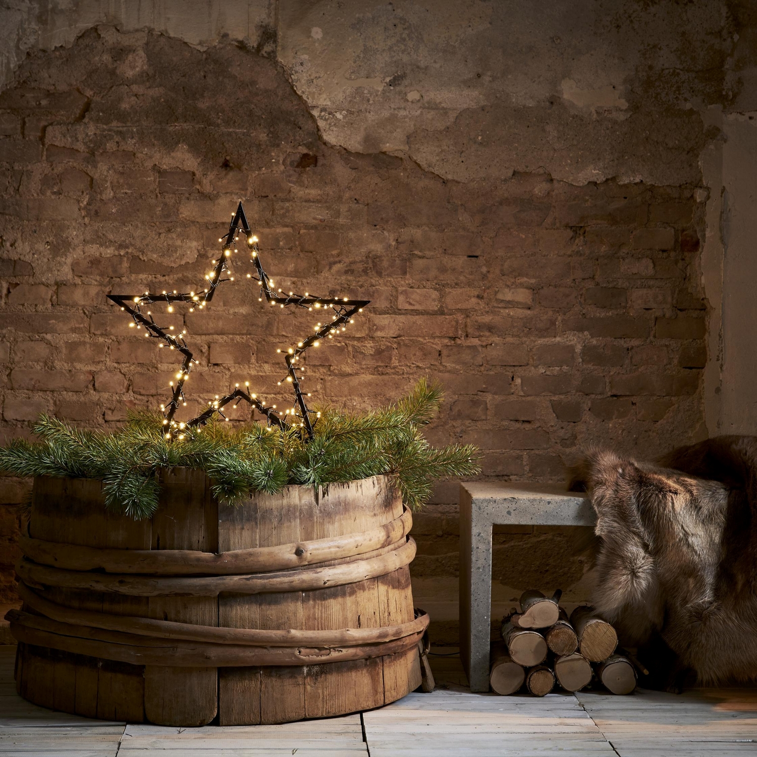 Utomhusdekoration Star Trading Spiky