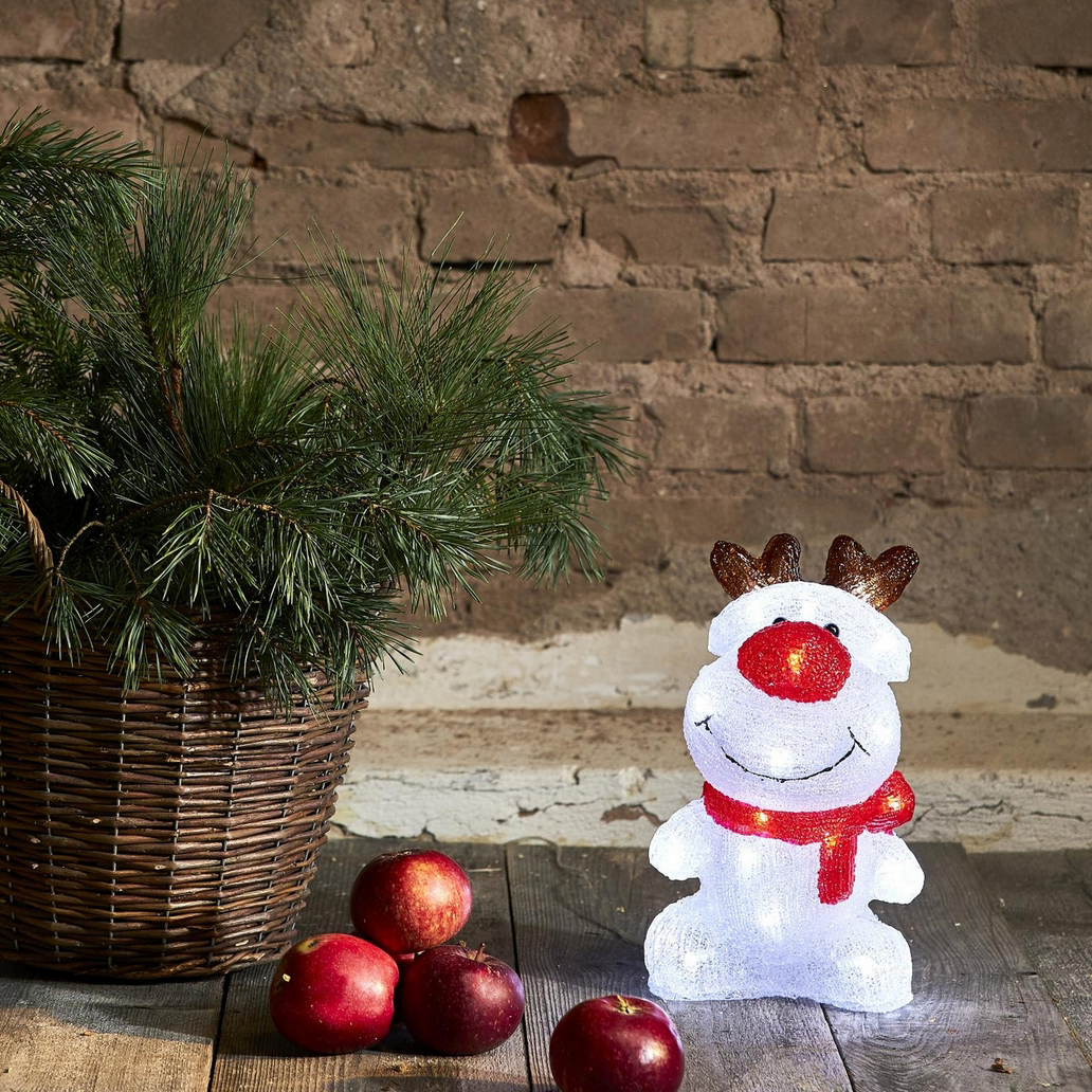 Dekorationsfigur Star Trading Crystalo 28 cm