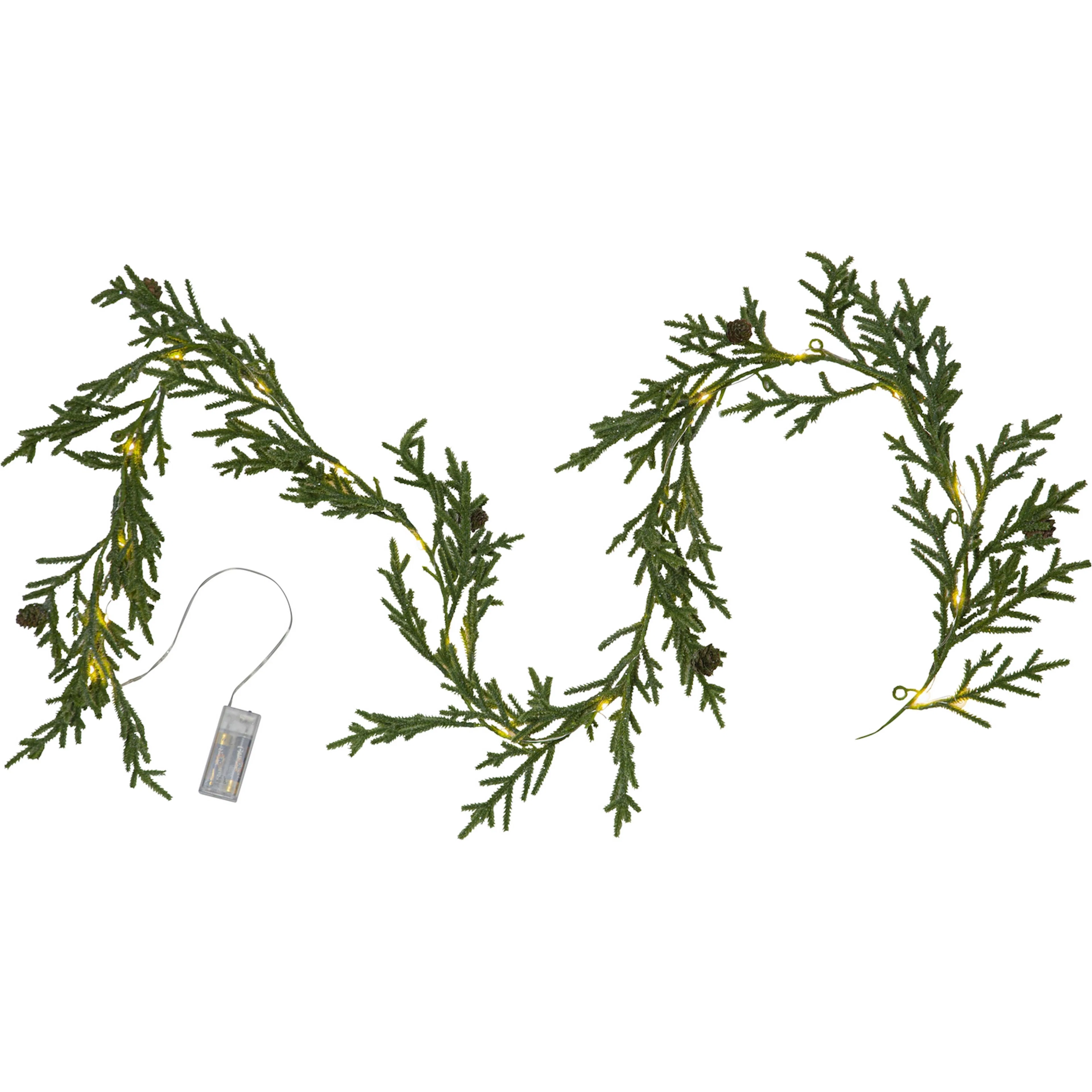 Grangirlang Star Trading Lummer Girlang i Grön, 180 cm