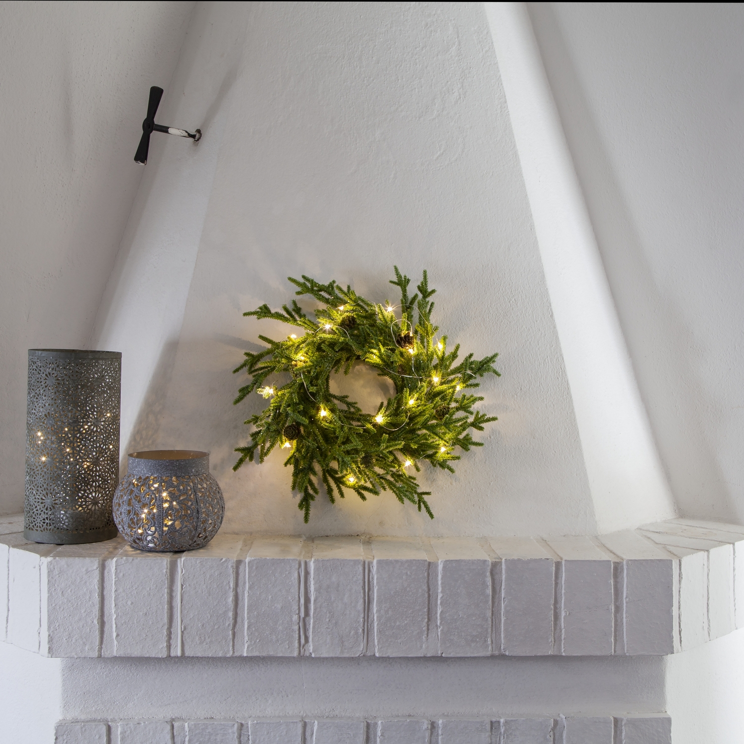 Krans Star Trading Lummer 40 cm