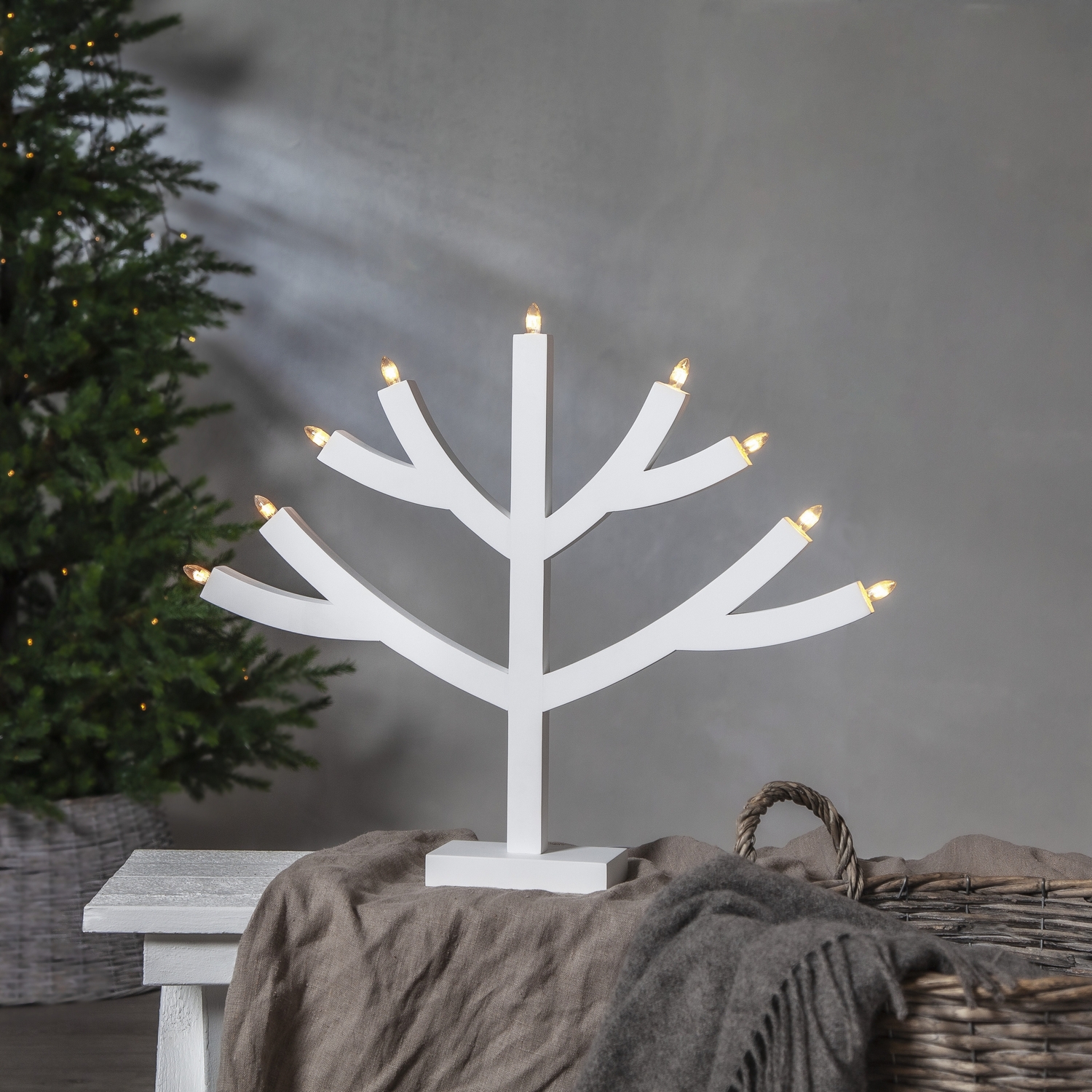 Adventsljusstake Star Trading Grene