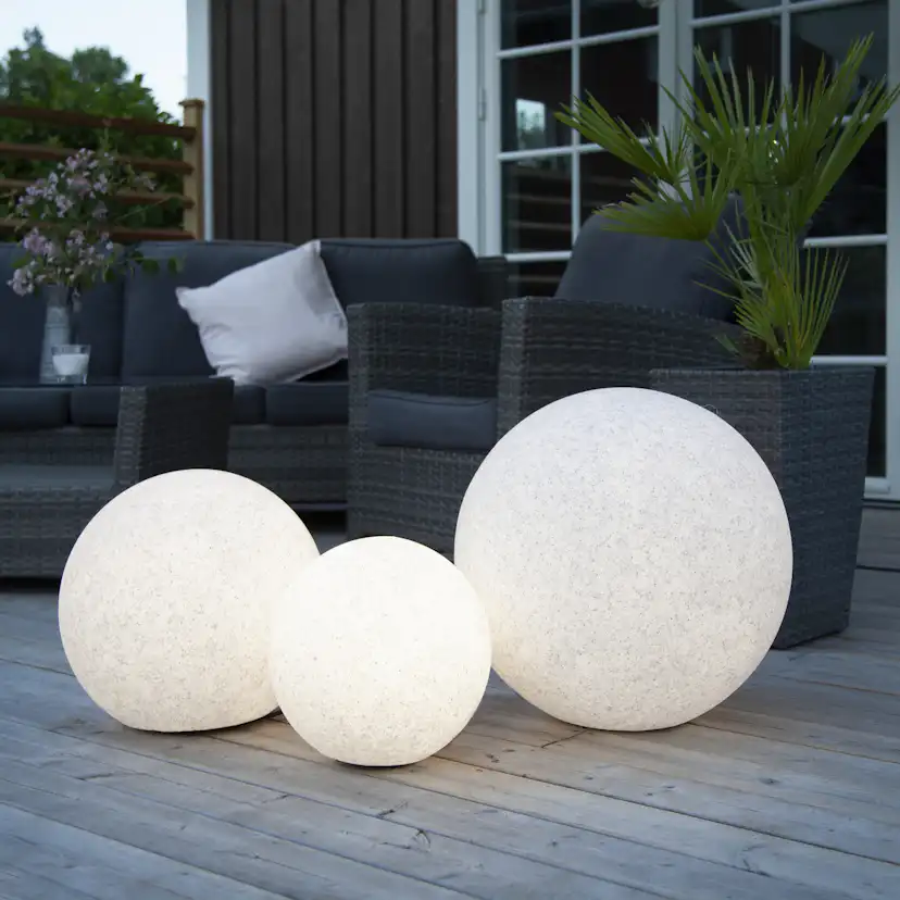 Utomhusdekoration Star Trading GardenLight Stone